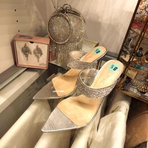 Sandals and Earrings